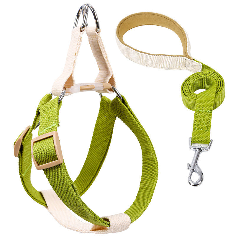 Pet Drawstring Leash Vest-style Dog Leash