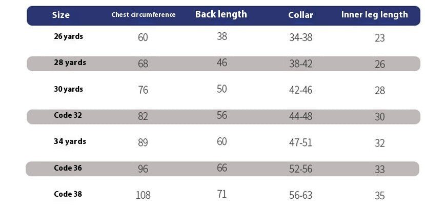 Big Dog Four-legged Pet Clothing