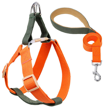 Pet Drawstring Leash Vest-style Dog Leash