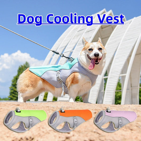 Vest Heat Resistant Cool Dogs Clothes