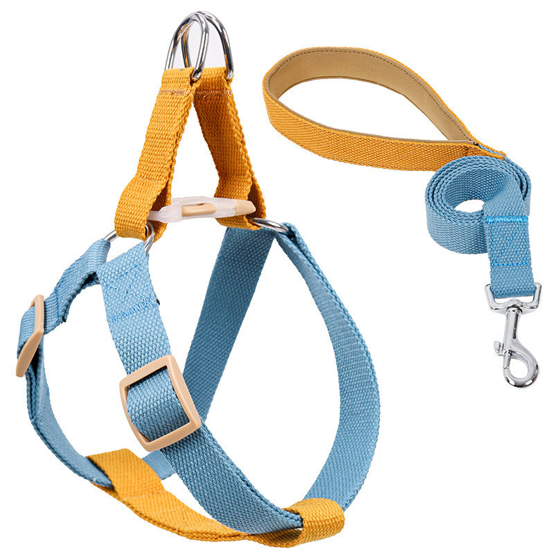 Pet Drawstring Leash Vest-style Dog Leash