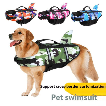 Creative Pet Camouflage Life Jacket